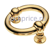 Картинка Дверной молоток "Америка" 130 мм. Цвет - Золото
